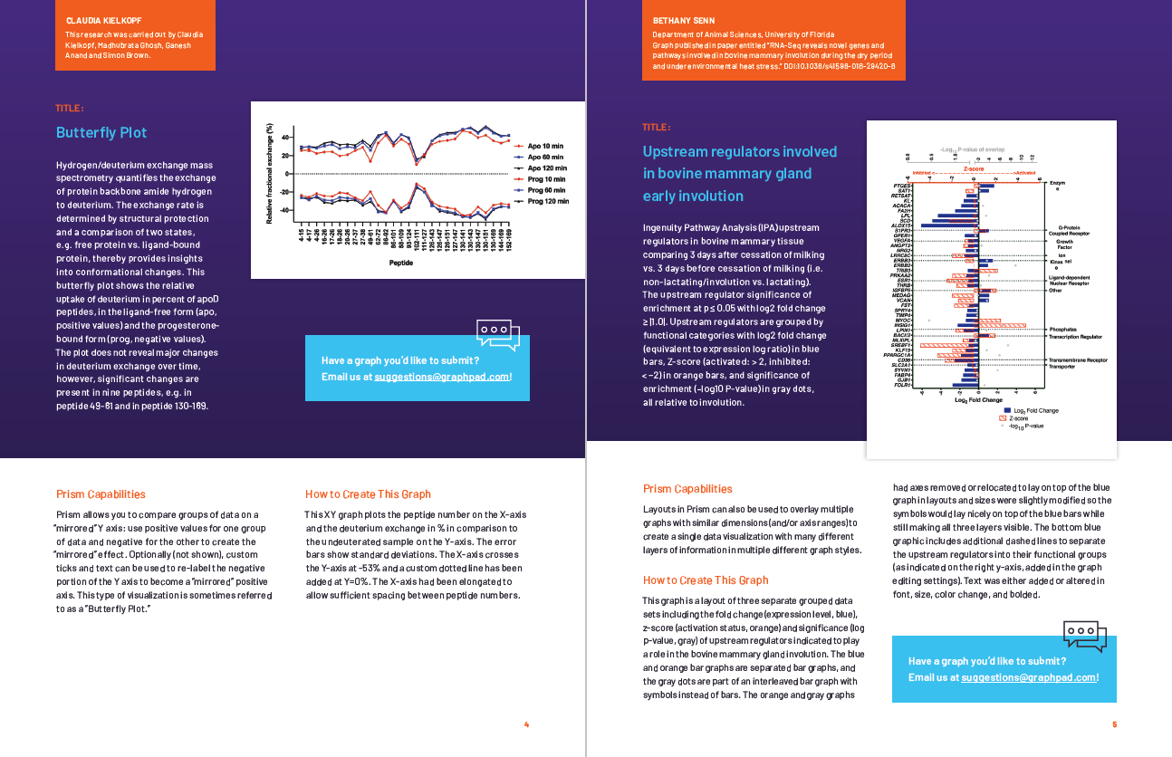 15 Prism Graphs for Inspiration and Education page 4 and 5